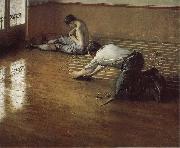 Gustave Caillebotte The worker plane the floor china oil painting artist